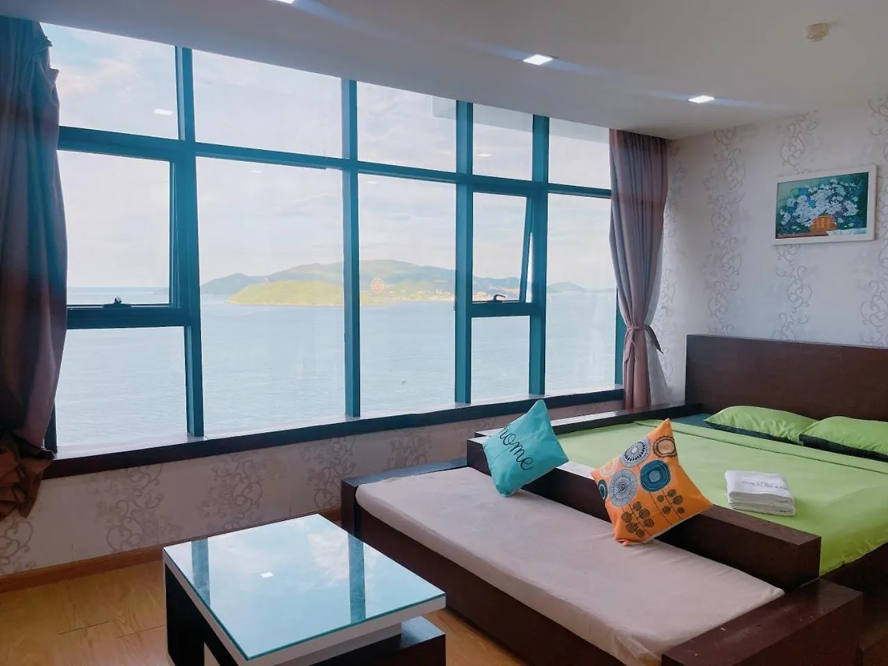 Infinity Sea View Apartment Να Τρανγκ